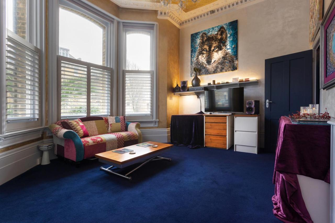 布赖顿Vibrant Bohemian Seafront Flat公寓 外观 照片